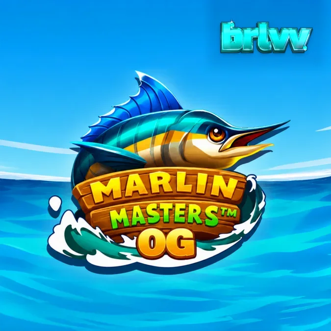 Interface de jogo do slot Marlin Masters OG com tema de pesca